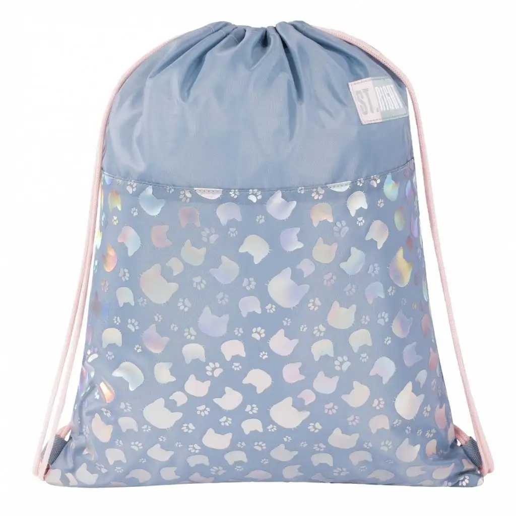 St.Right Silver Cats tornazsák, sportzsák 43x32cm