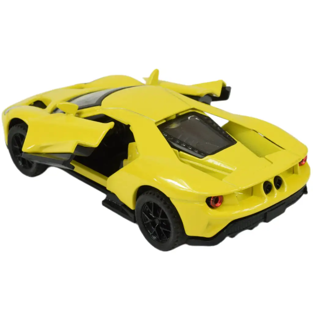 Die-Cast: Sportautó fénnyel és hanggal többféle változatban 13cm kép 4