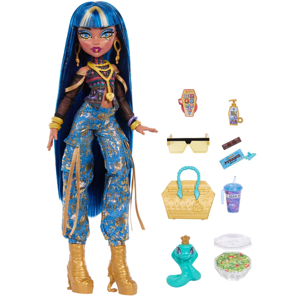 Monster High Cleo baba kiegészítőkkel - Mattel kép 3