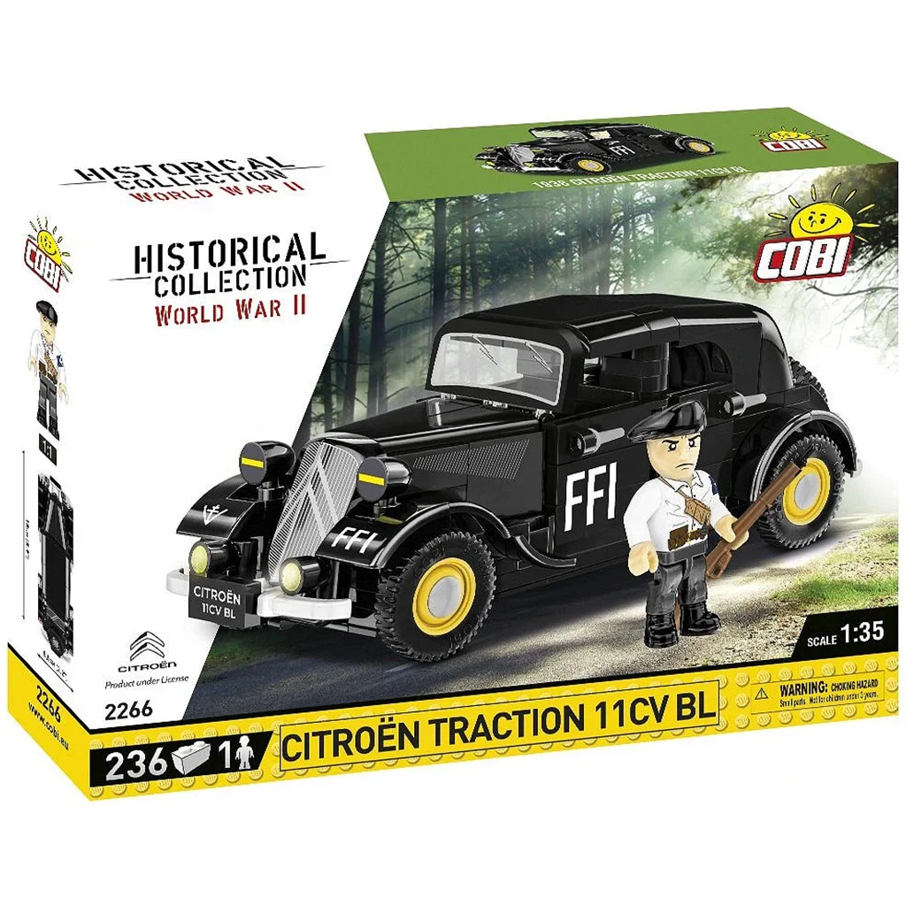 COBI: Citroën Traction 11CV BL autó építőjáték (2266)