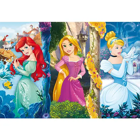 Disney Hercegnők Maxi puzzle 60db-os - Clementoni kép 2