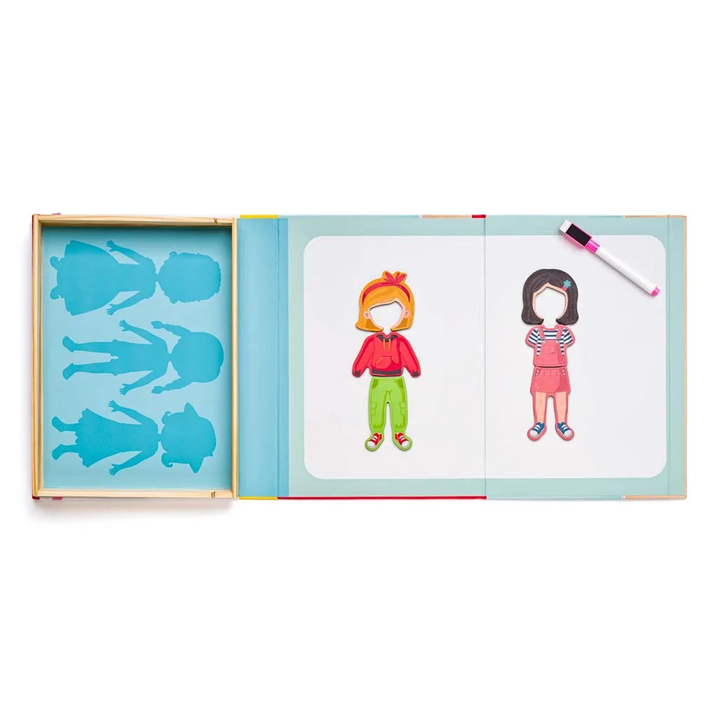 Mágneses kirakó dobozban - Divatszalon - Woodyland kép 3