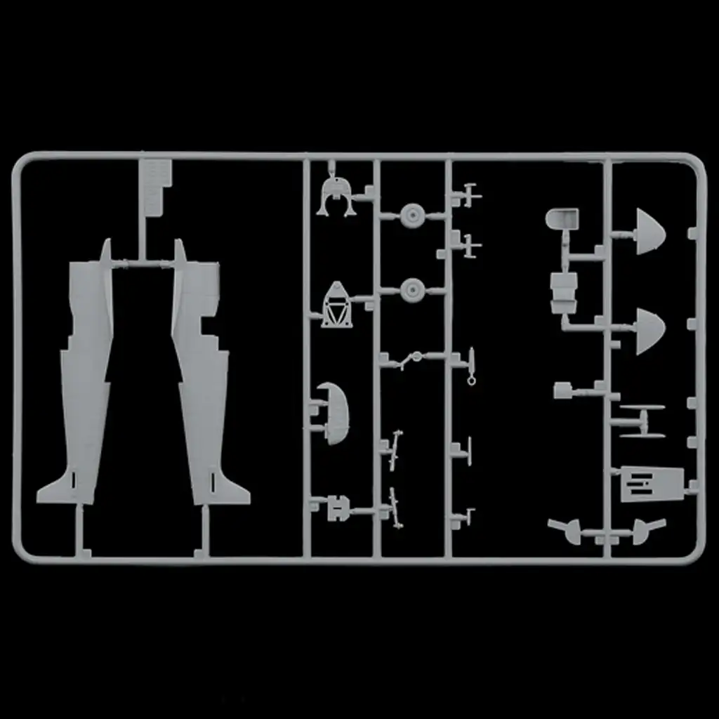 Italeri 1/72 Spitfire Mk. IX repülőgép makett szett kép 5