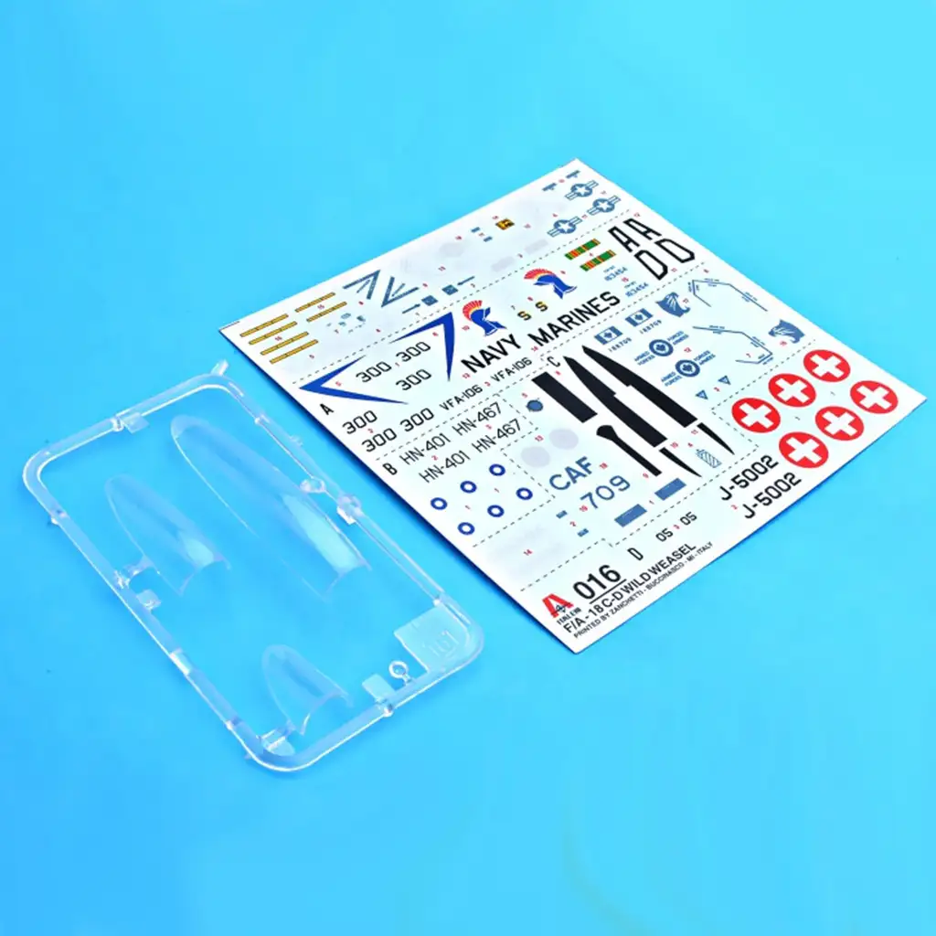 Italeri 1/72 F/A-18 Hornet vadászrepülőgép makett kép 5