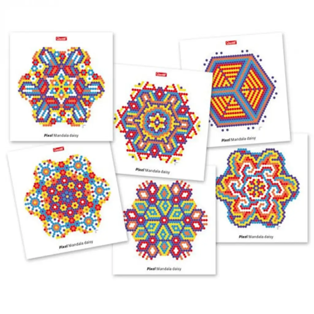 Quercetti: Pixel Daisy Mandala készítő kép 3