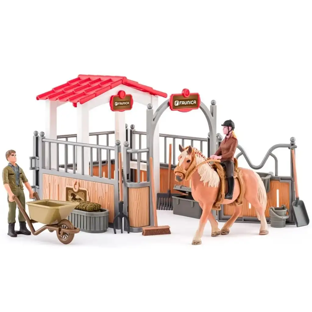 Faunica: Istálló lóval és kiegészítőkkel - Woodyland kép 2