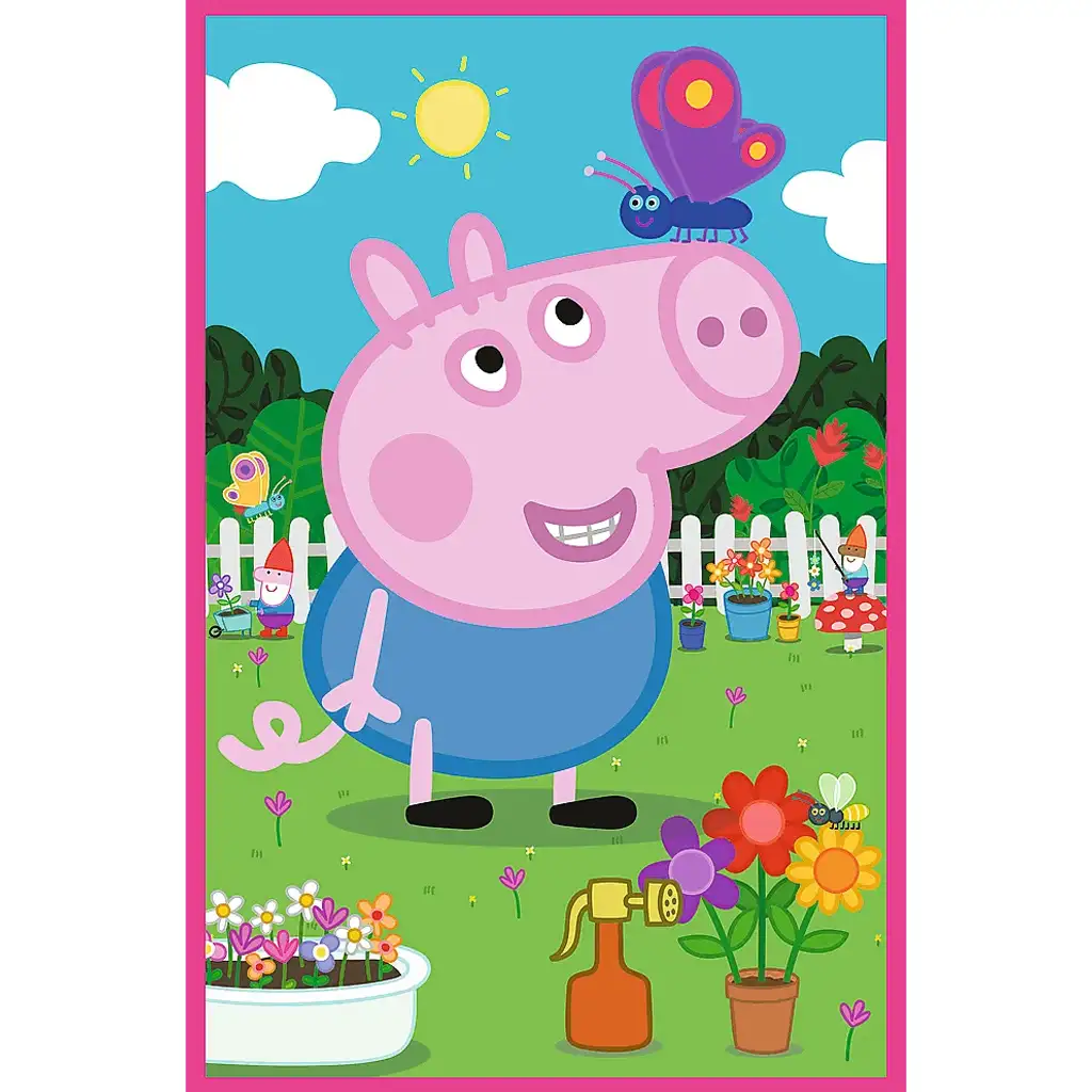 Peppa malac a barátság ereje 3x50db-os puzzle - Trefl kép 3