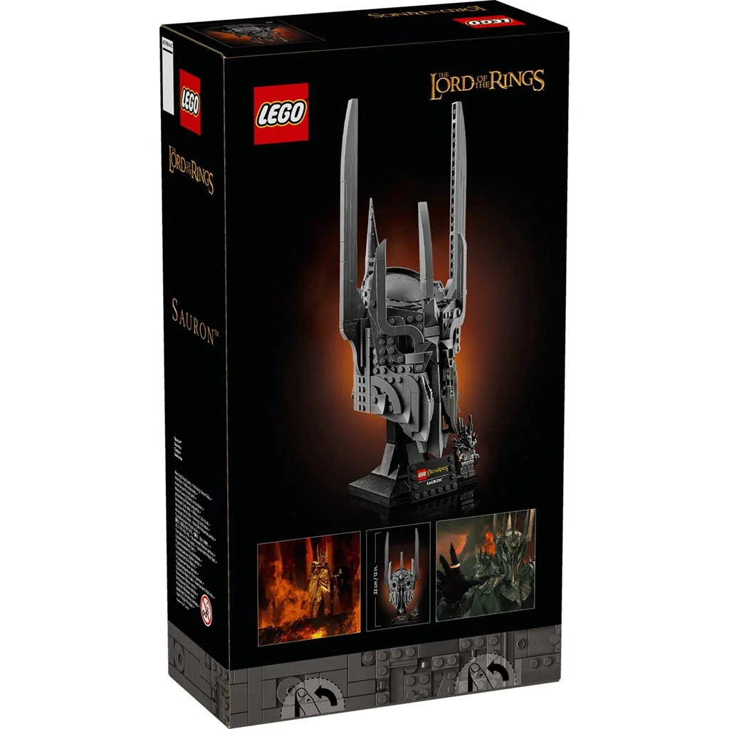 LEGO® Icons: A Gyűrűk Ura: Sauron sisakja (11373) kép 7