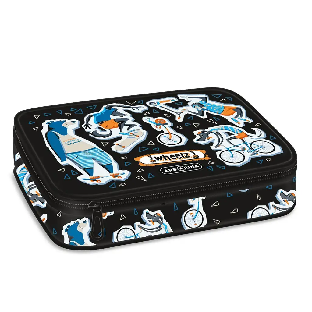 Ars Una: Wheelz többszintes kihajtható tolltartó 15,5x22,5x4,5cm