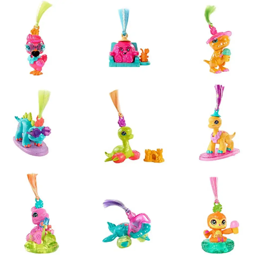 Cave Club: Meglepetés strandoló Őslények kristály tojásban - Mattel kép 2