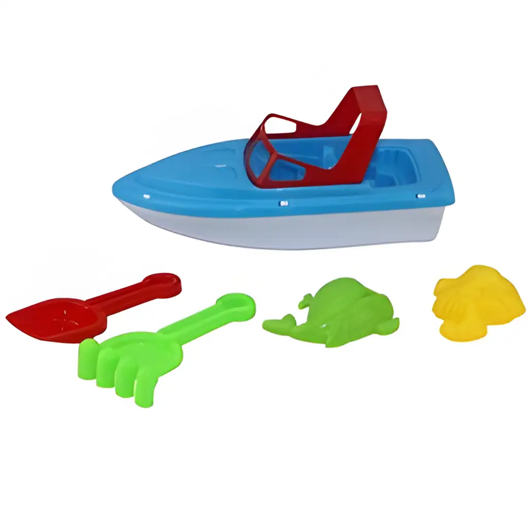 Homokozó szett hajóval kézféle változatban kép 2