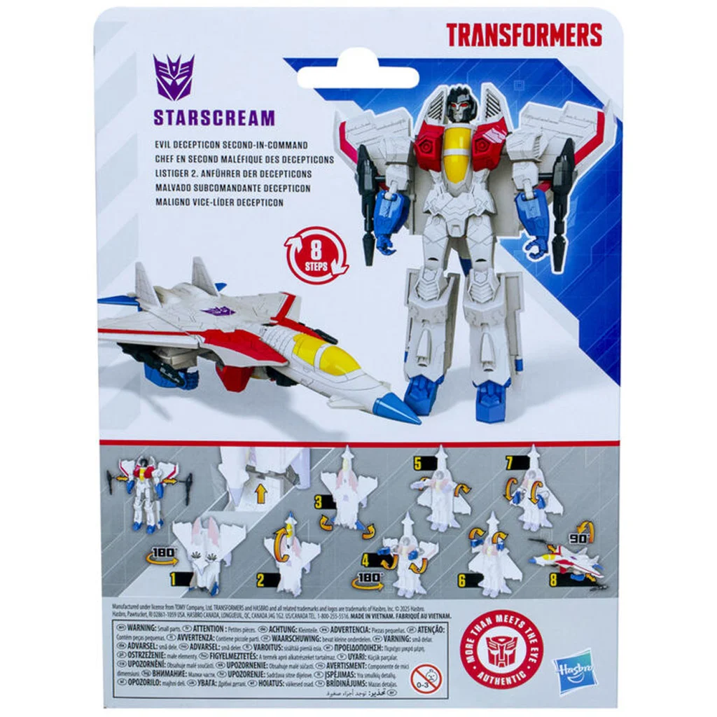 Transformers: Authentics Alpha – Starscream átalakítható robotfigura - Hasbro kép 4