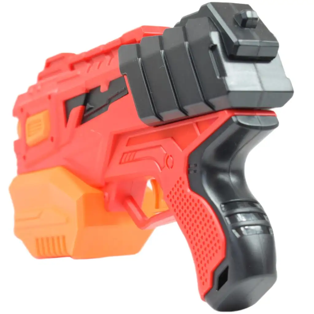 Crazy Launcher: Manuális szivacslövő szett céltáblával és lövedékkel 24cm kép 5