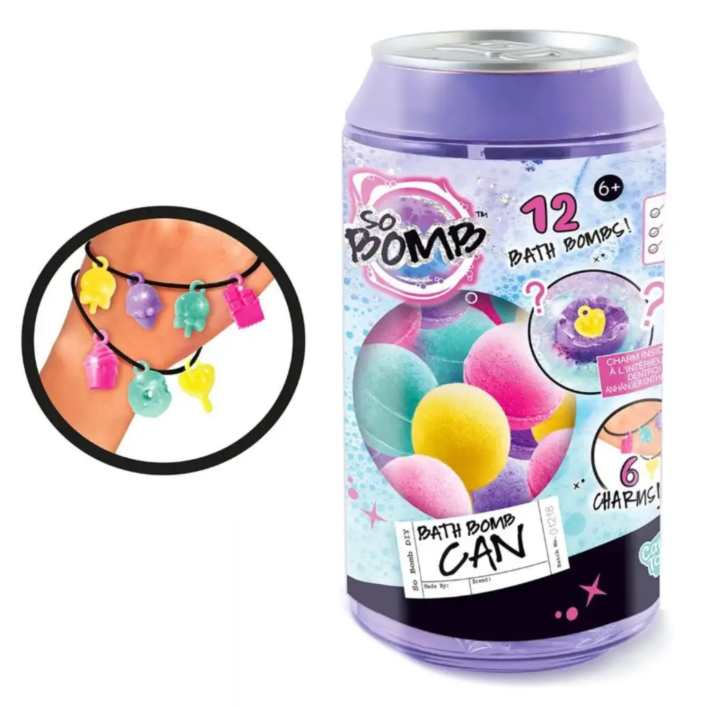 So Bomb: Fürdőgolyó italos dobozban több változatban kép 5