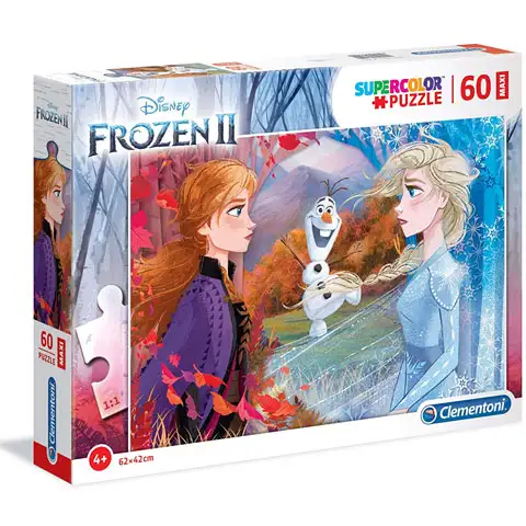 Jégvarázs II. Elza és Anna 60 db-os maxi puzzle - Clementoni