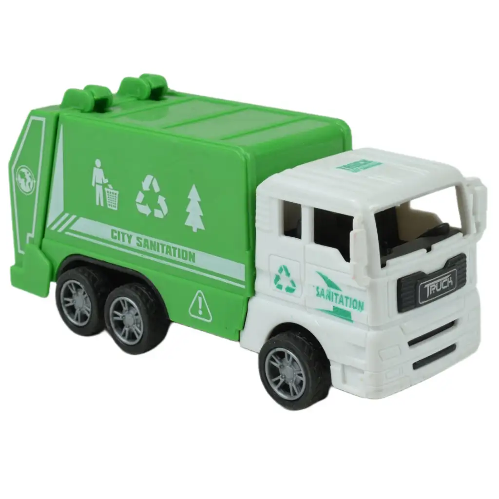 City Truck: Hulladékszállító kamion többféle változatban 12cm kép 2