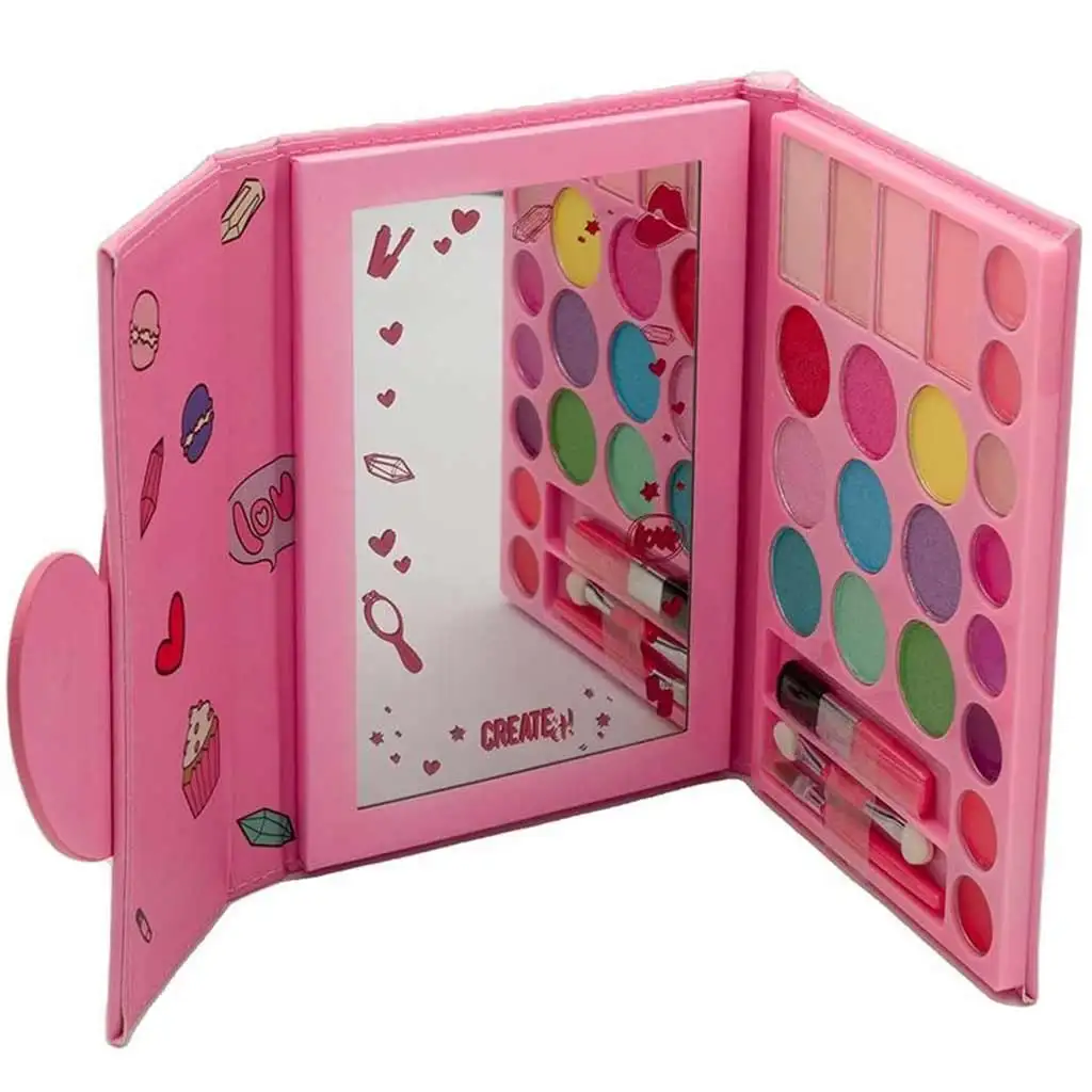 Canenco: Create It! Make-Up sminkszett tükrös naplóban mágneszárral kép 3