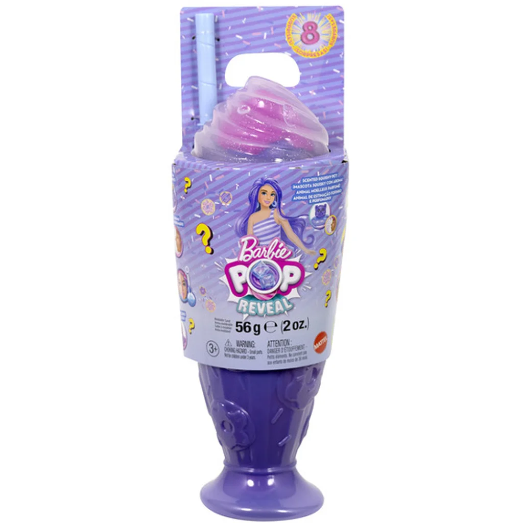 Barbie: Slime reveal illatos shaker - lila - Mattel