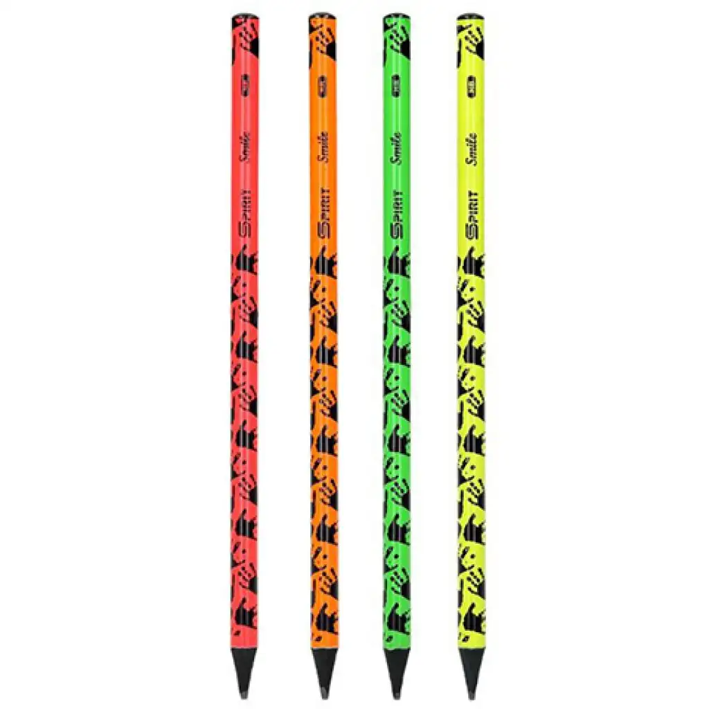 Spirit: Tenyérlenyomat mintás HB grafitceruza többféle színben 1db kép 2