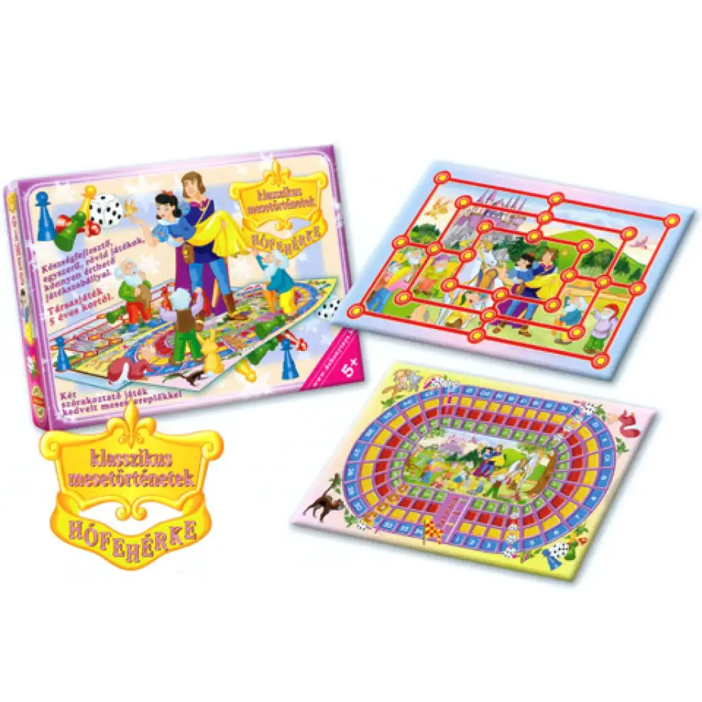Hófehérke 2 mesés társasjáték - D-Toys