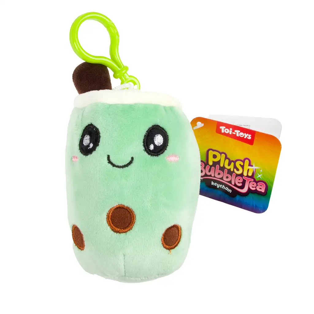 Bubble Tea plüss kulcstartó többféle változatban 1db kép 3