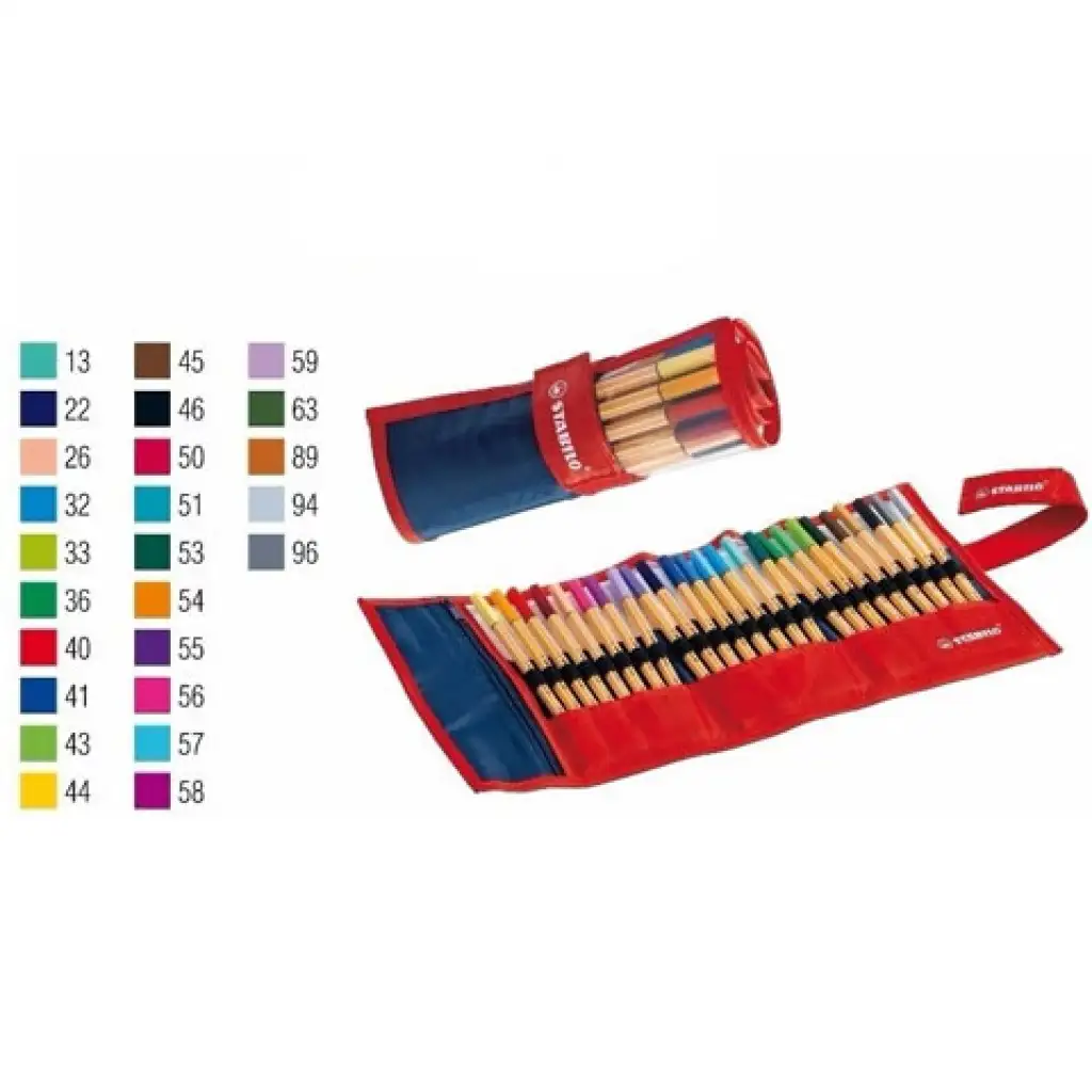 Stabilo: Point 88 Rollerset 25db-os tűfilc szett kép 3