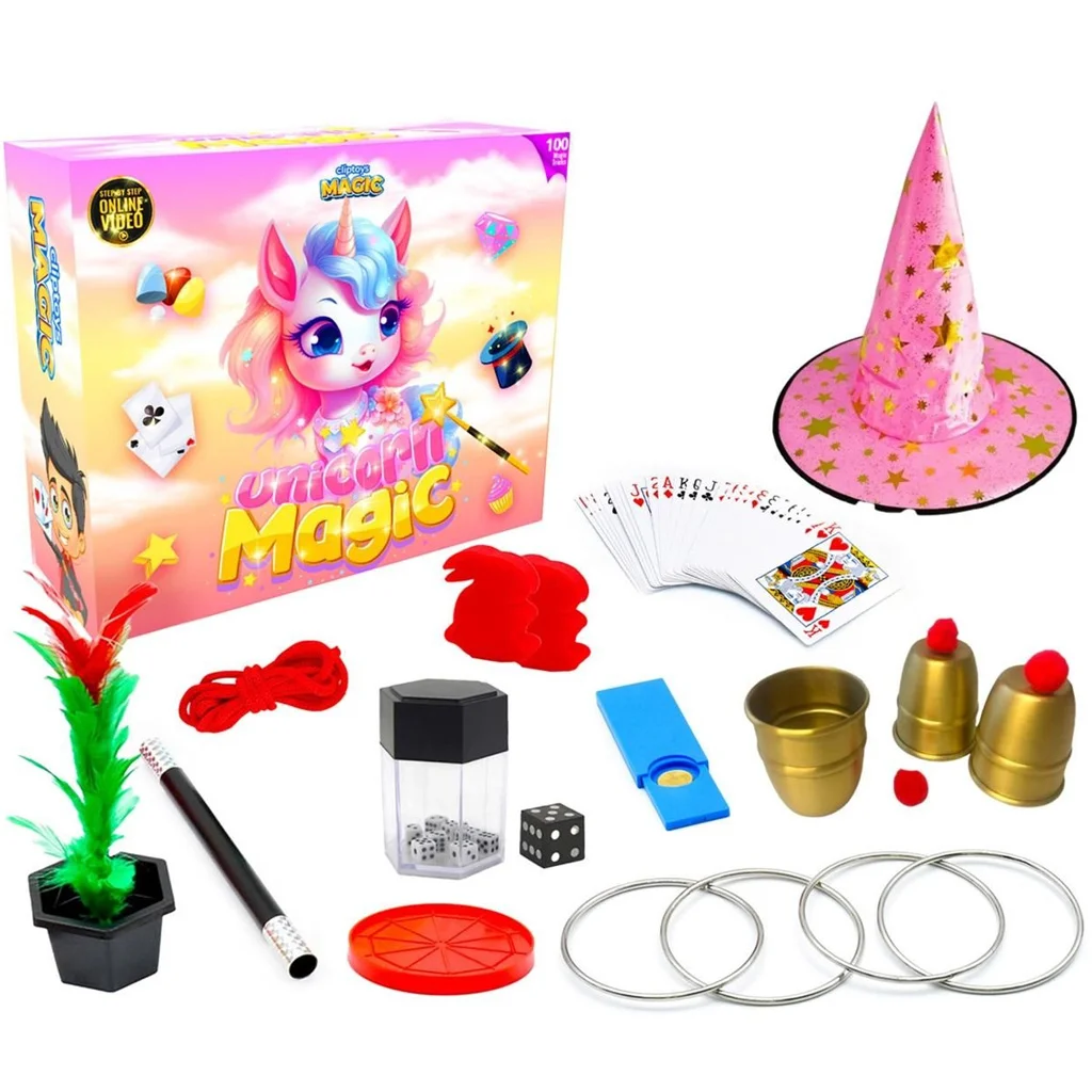 Magic City Bűvész unikornis játékszett