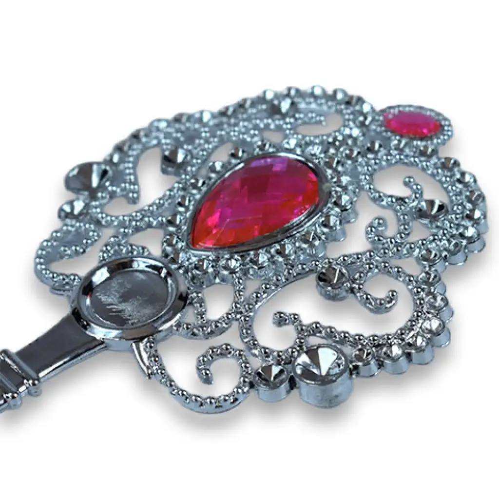 Hercegnős szépségszett tiarával, varázspálcával és fülbevalóval kép 4