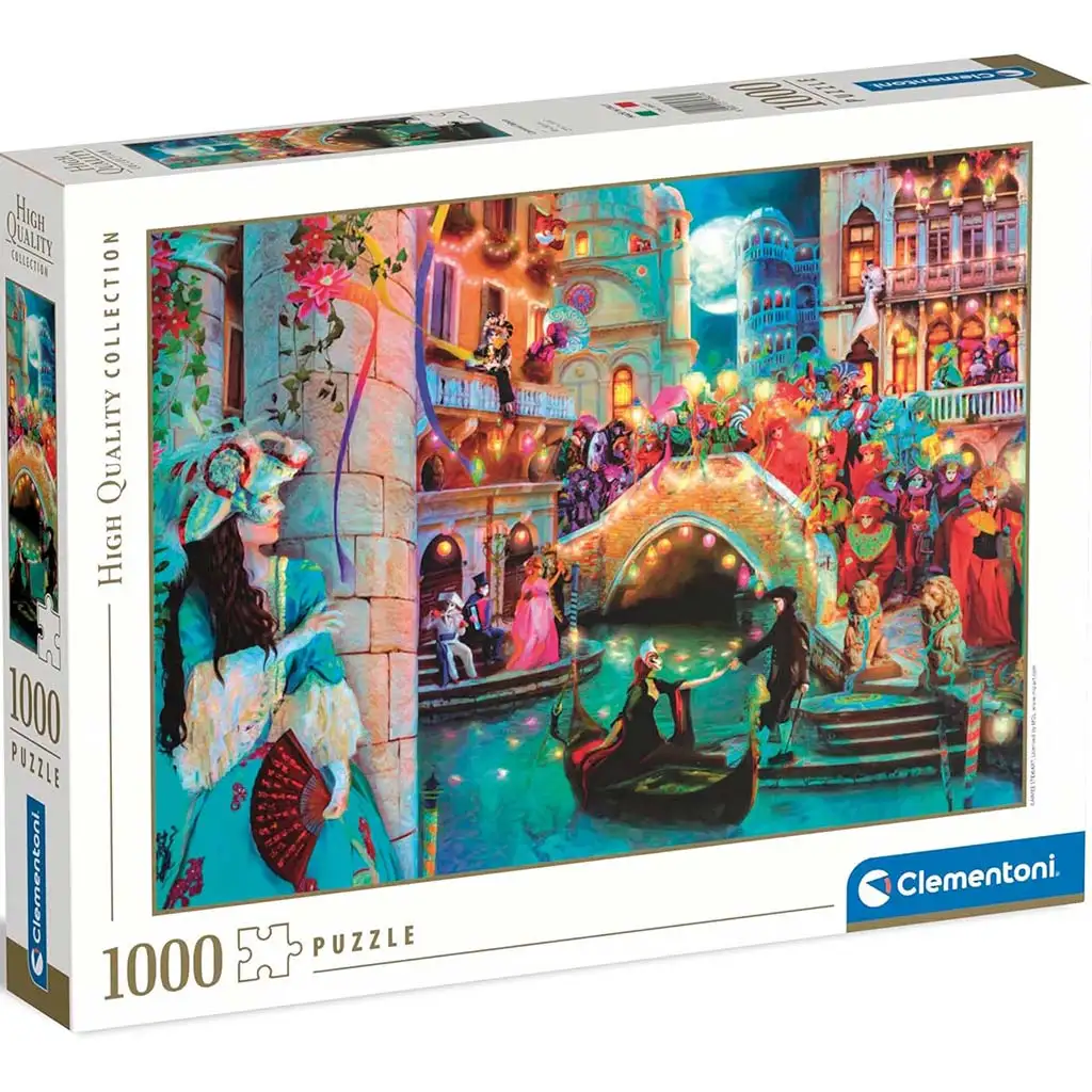 A velencei karnevál HQC 1000db-os puzzle - Clementoni