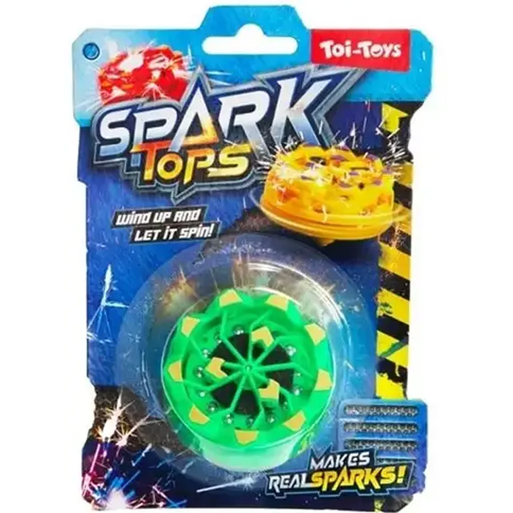Spark Tops szikrázó pörgettyű többféle 1db kép 2