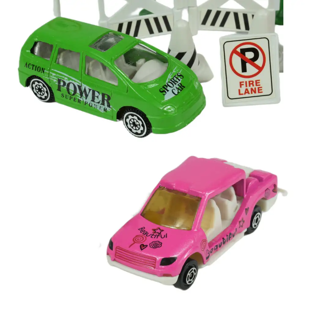 City Cars: Városi jármű szett kiegészítőkkel többféle változatban 1db kép 9