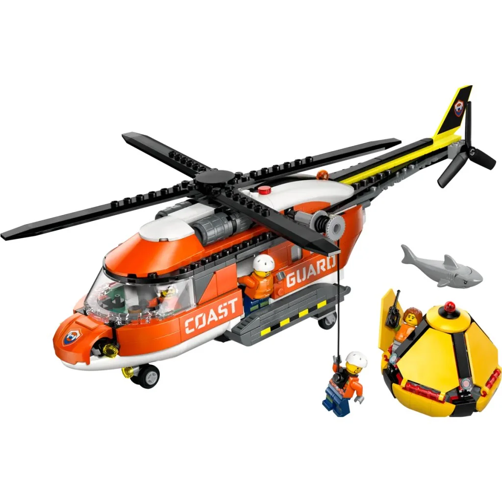 LEGO® City: Parti őrség helikopter (60503) kép 2