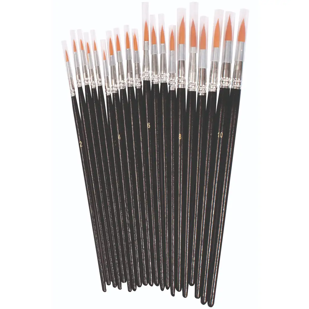 PlayBox: Kerek fejű ecset szett 20db-os