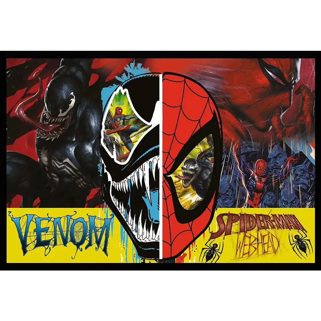 Marvel: Pókember vs Venom 2x200db-os puzzle - Trefl kép 3