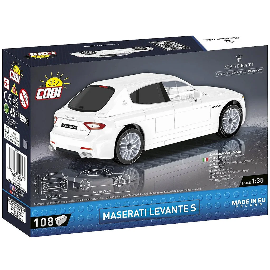 COBI: Maserati Levante S autó építőjáték (24507) kép 3