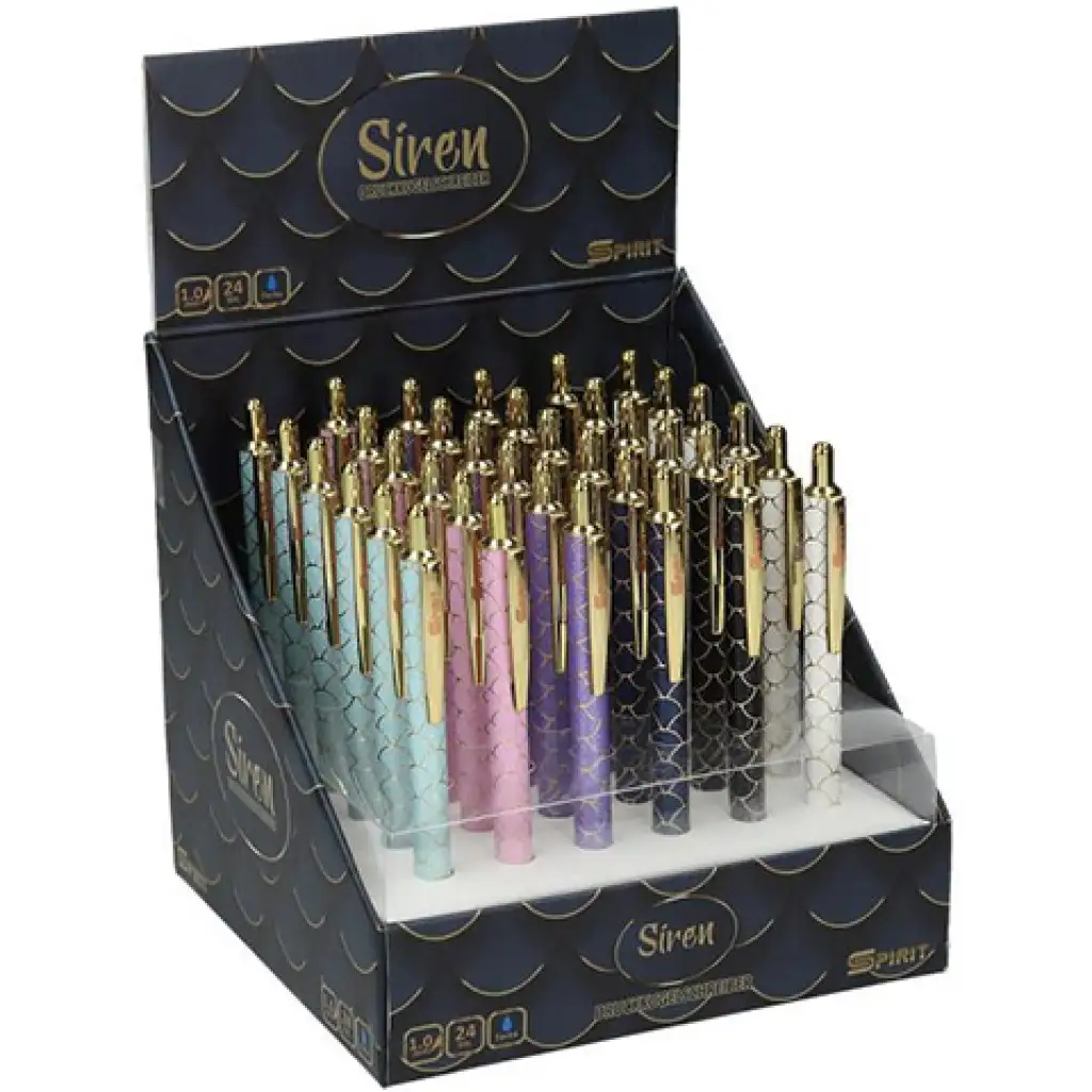 Spirit: Siren prémium aranyozott golyóstoll többféle színben 1db