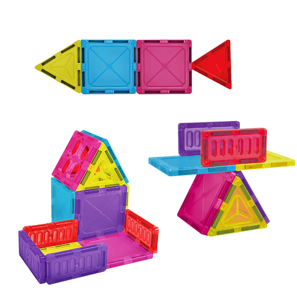 Mágneses építőjáték készlet 33db-os kép 6