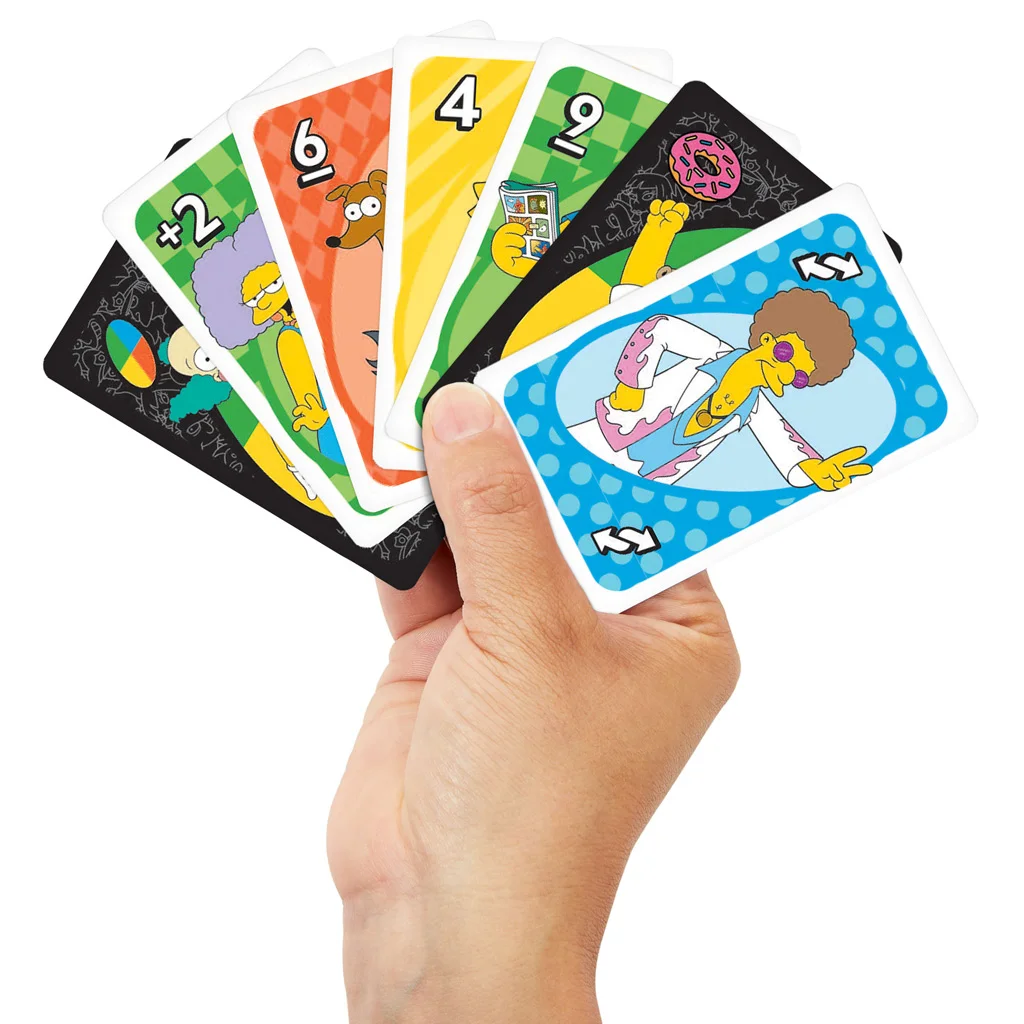 UNO Simpson kártyajáték - Mattel kép 2