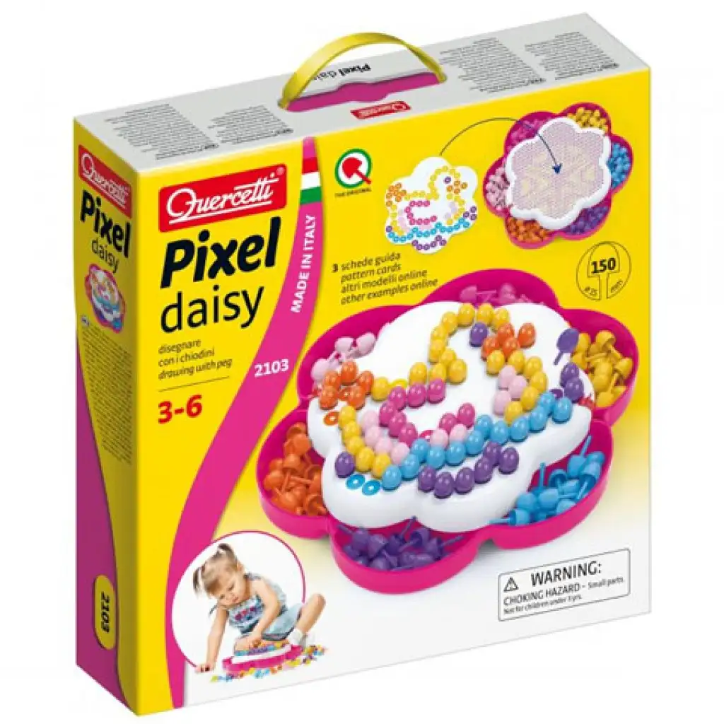 Quercetti: Pixel Daisy pötyi kirakó