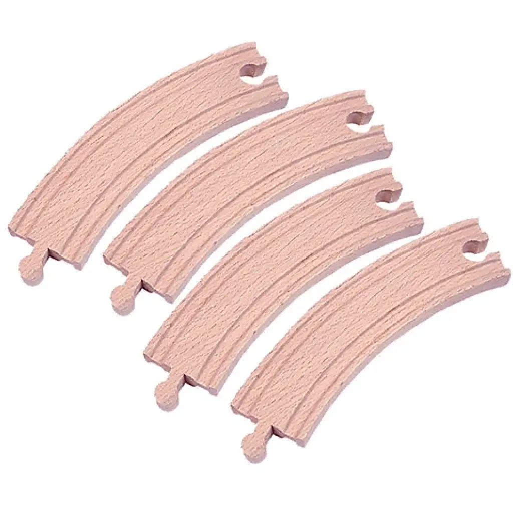 Fa hosszú íves vasúti sín 4db