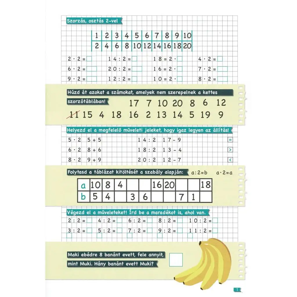 Tanoda - Gyakorlófeladatok másodikosoknak 2. kép 2