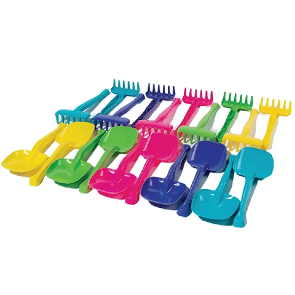 Közepes lapát vagy gereblye - D-Toys