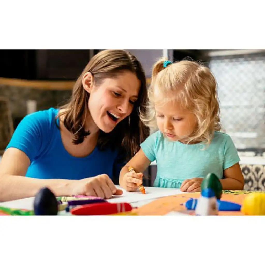 Crayola: Mini Kids maxi kifestő és filctoll készlet - Állatkornis kép 3