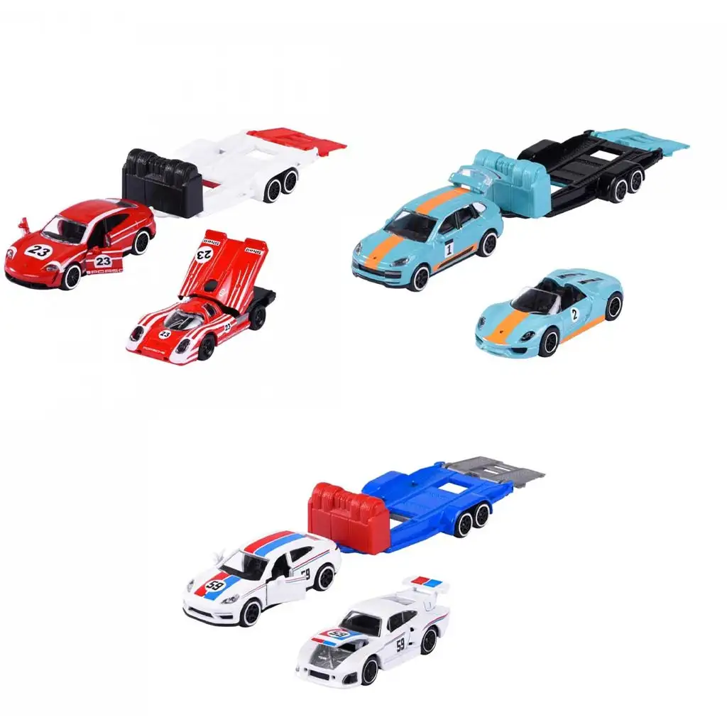 Majorette: Porsche autók utánfutóval többféle változatban - Simba Toys kép 2
