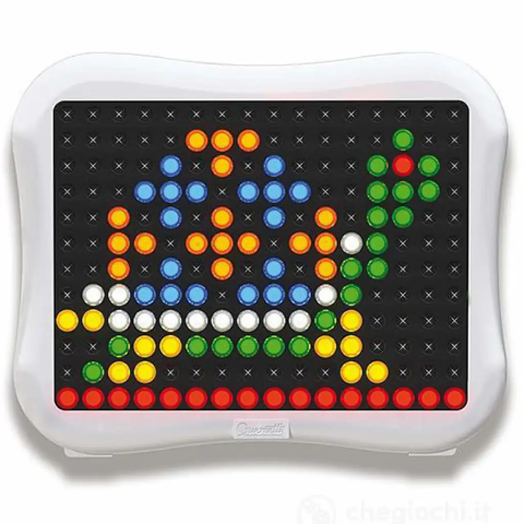 Quercetti: Peg Brite világító kristály pötyi szett 122db-os kép 3