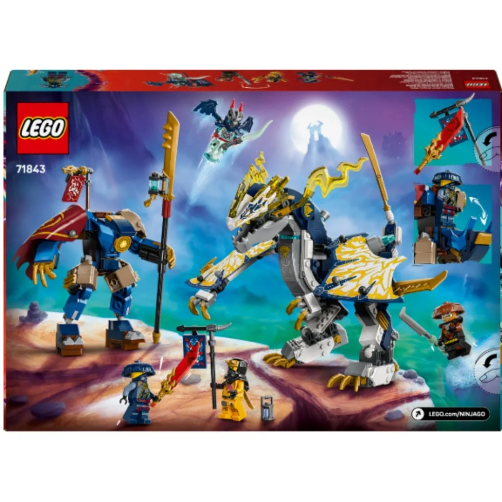 LEGO® Ninjago: Rouge sárkánylovas robotja (71843) kép 5