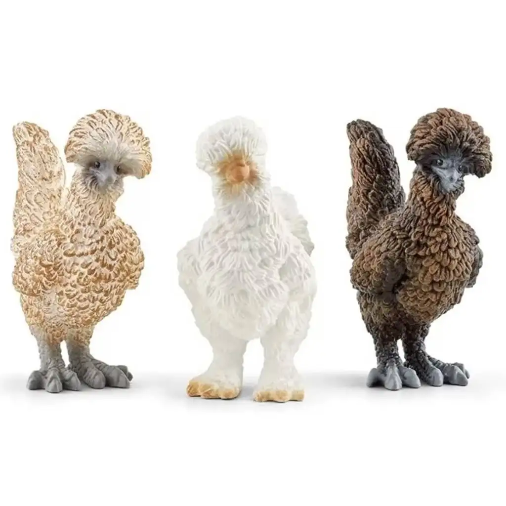 Schleich: Farm World - Csirke barátok figura szett (42574) kép 2