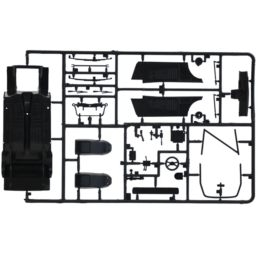 Italeri 1/24 Ford Escort Zakspeed Gr.2 autó makett kép 5