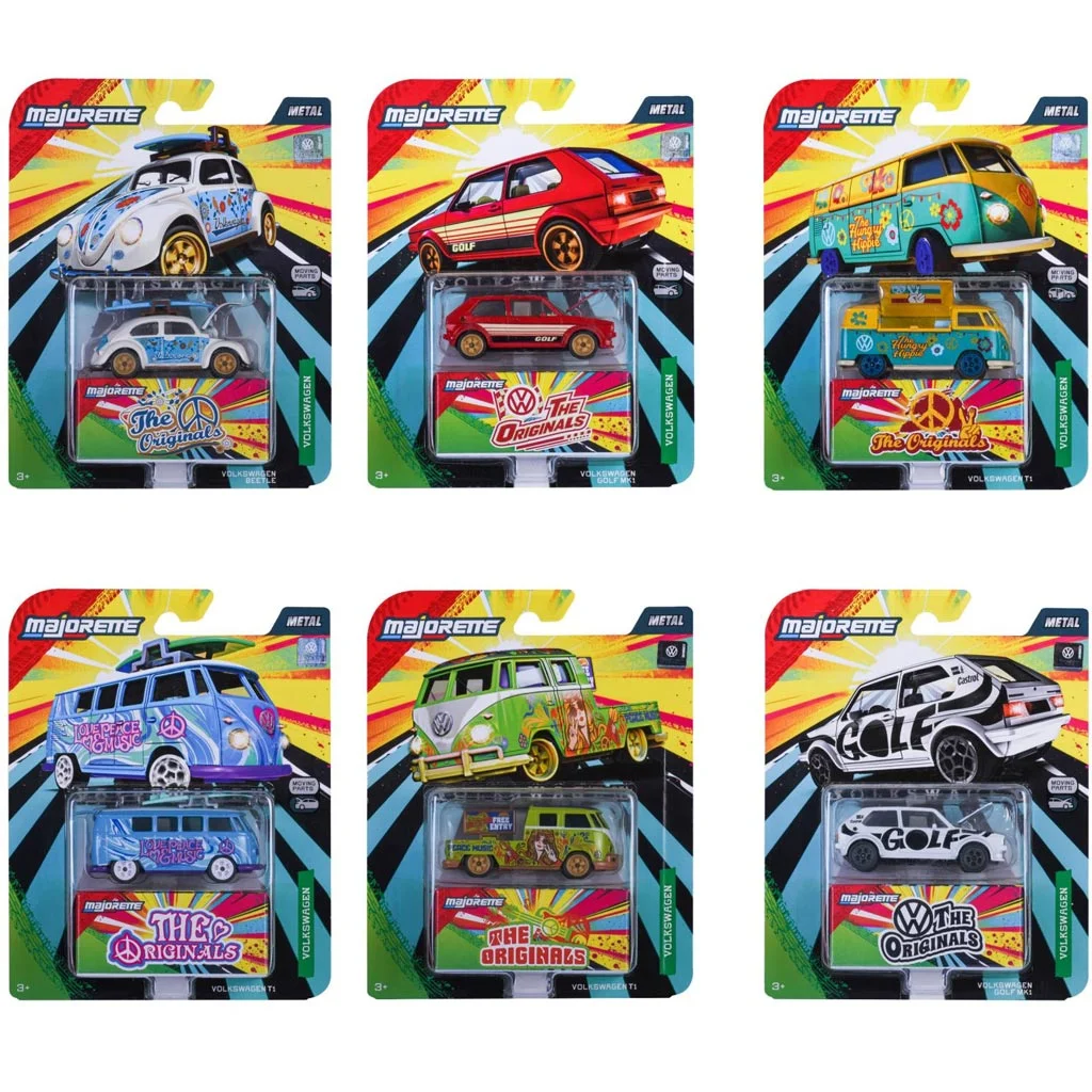 Majorette: Volkswagen Deluxe kisautó többféle változatban 1db - Simba Toys