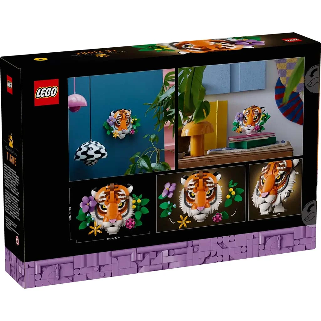 LEGO® Art: A faunagyűjtemény - Tigris (31217) kép 2